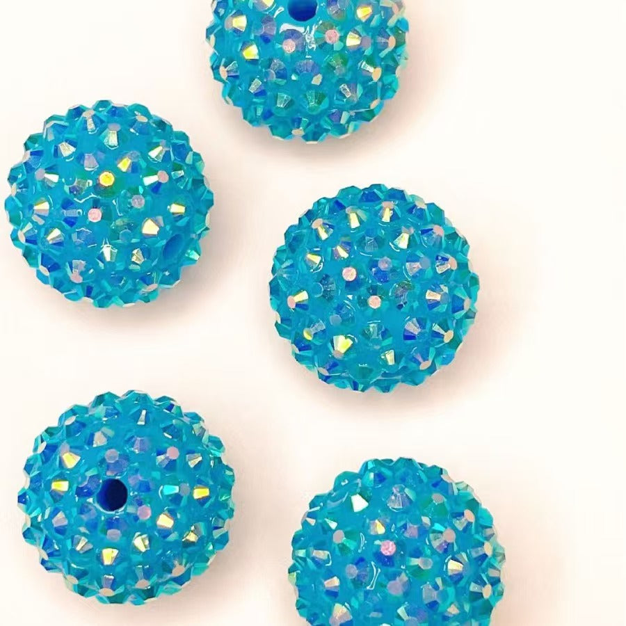 15mm Rhinestone Beads